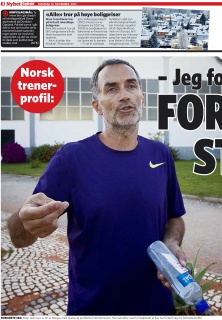 Dagbladets oppslag om Vukicevic-saken 12. november 2012.